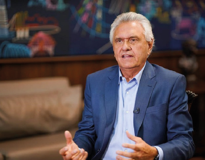 Caiado vai a Lula tratar de polo de IA, projetos sociais e infraestrutura