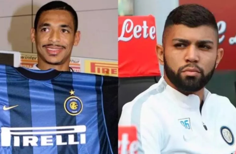 Jornal italiano coloca Gabigol e Vampeta entre maiores fracassos da Inter de Milão no século