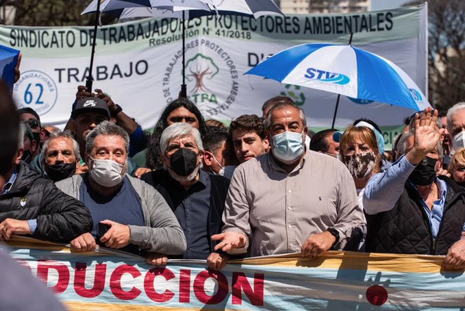 Principal central sindical da Argentina convoca greve geral em janeiro