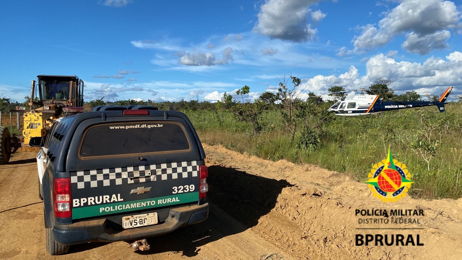 Crime ambiental é impedido pela polícia