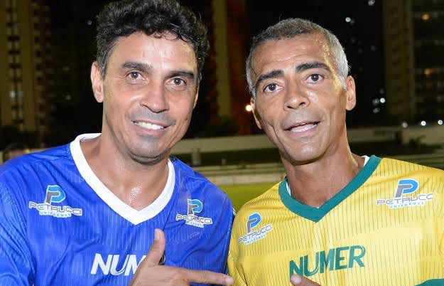 Romário e Alex Dias promovem o 8º Jogo Solidário em Goiás
