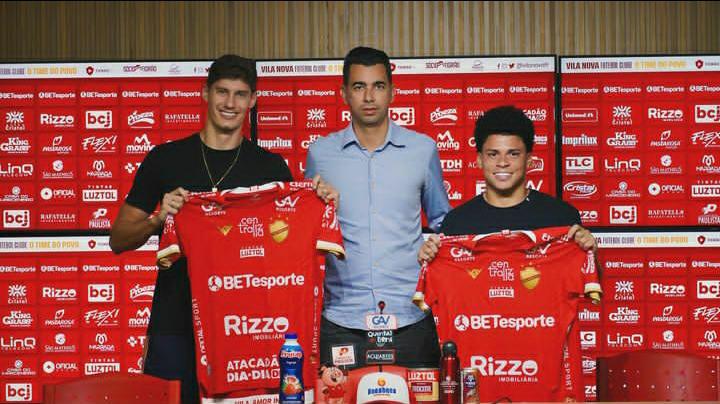 Vila Nova apresenta Emerson Urso e Guilherme Lacerda
