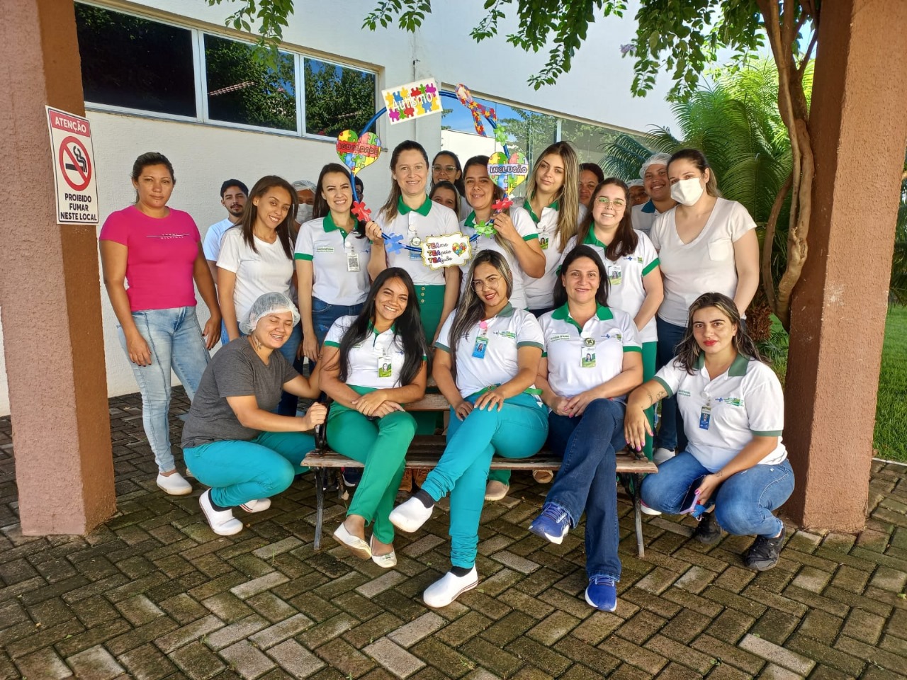 Policlínica de Quirinópolis conscientiza a respeito do Abril Azul