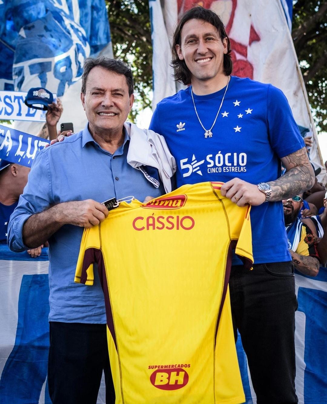 Goleiro Cássio é o novo reforço do Cruzeiro