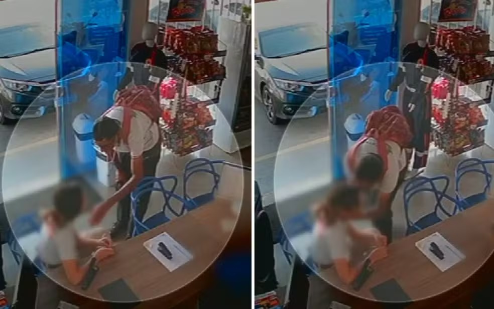 Suspeito de beijar à força estudante em escola é preso