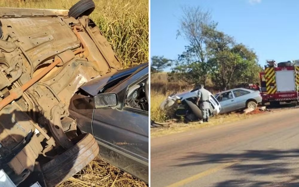 Casal morre em acidente na GO-222