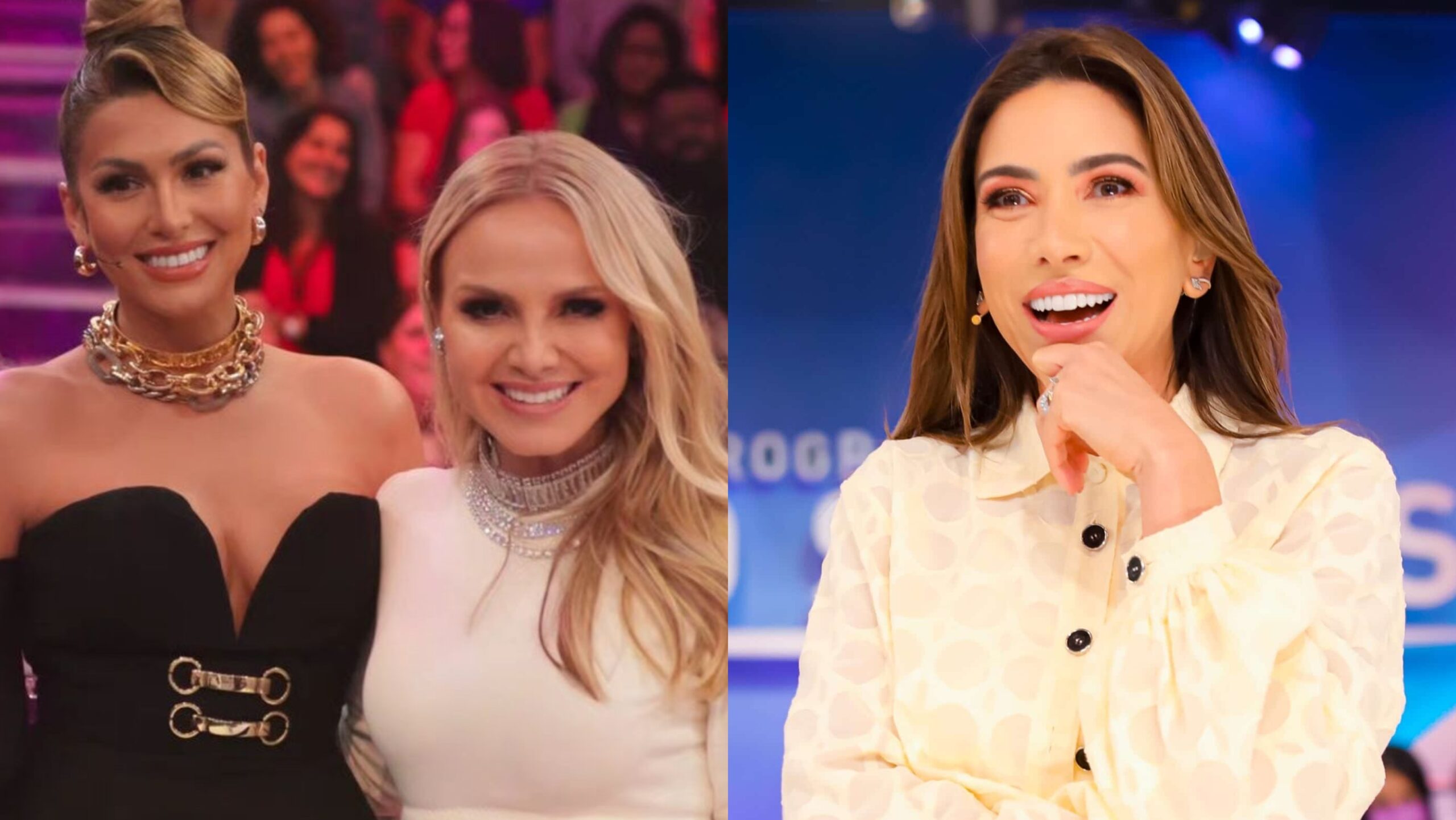 Lívia Andrade e Patrícia Abravanel trocam alfinetadas após ida de Eliana ao Caldeirão: ‘Herdeira’