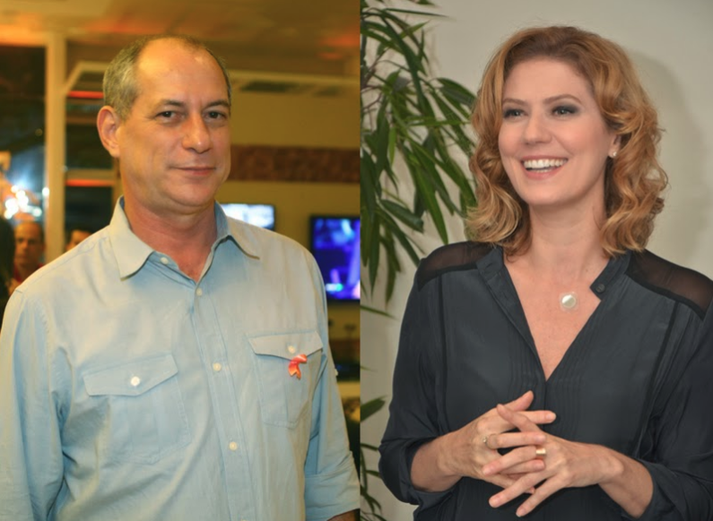 Patrícia Pillar nega ter sido agredida por Ciro Gomes e declara voto. Veja vídeos