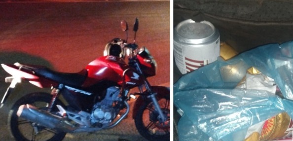 Motociclista é preso suspeito de embriaguez ao volante
