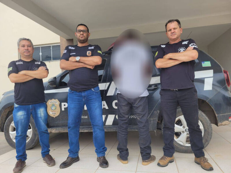 Suspeito de matar homem a tiros é preso, em Monte Alegre