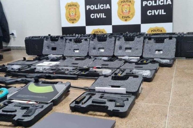 PCDF prende empresário de Renan Bolsonaro por comércio ilegal de armas