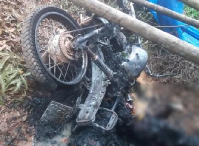 Mulher e criança morrem carbonizadas