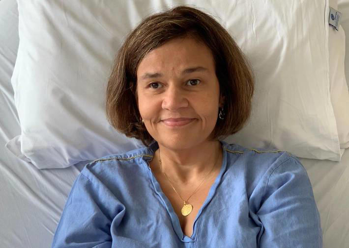 Claudia Rodrigues recebe alta e terá tratamento experimental