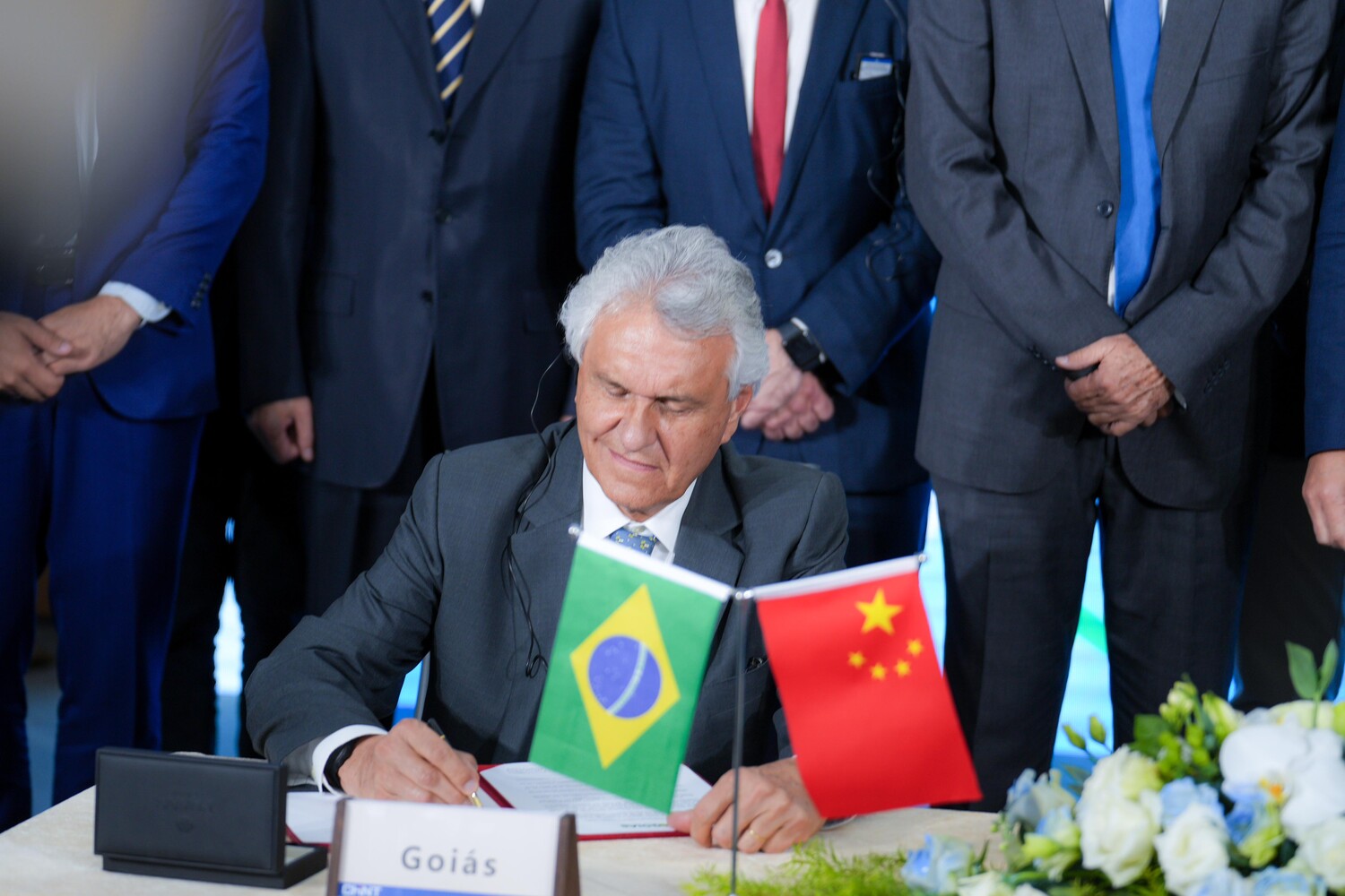 “Avanço histórico”, diz Caiado ao encerrar missão oficial à China