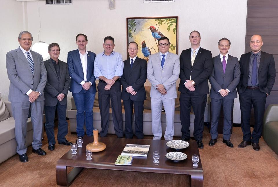 Lissauer recebe o presidente do Tribunal de Justiça