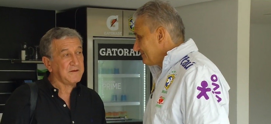 Depois de Zagallo, comissão recebe Parreira na Granja