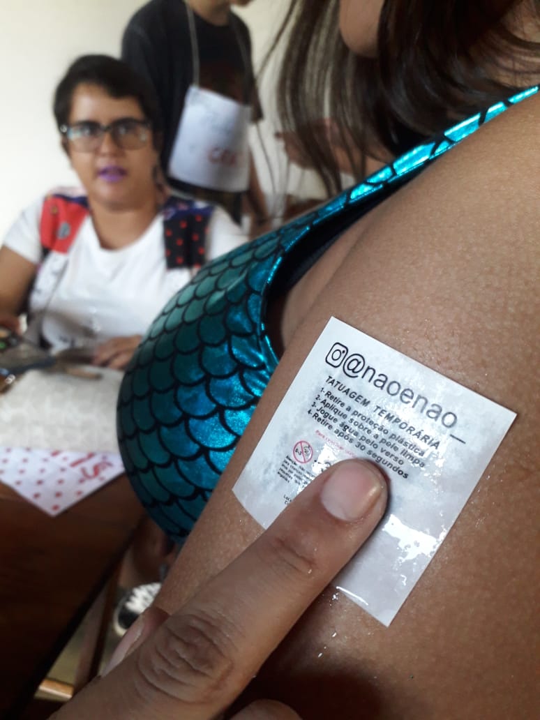 Bloco Não é Não faz sua estreia no Carnaval da capital conscientizando contra o assédio a mulher