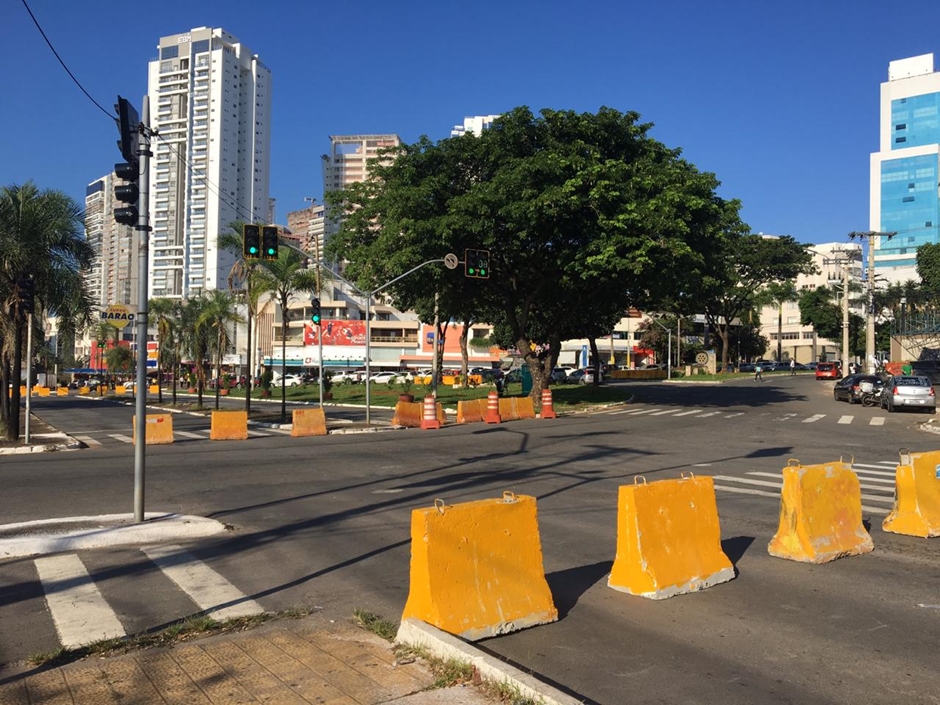 Obras da trincheira na Rua 90 em Goiânia terão três etapas
