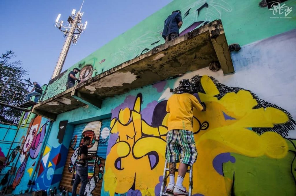 Artistas de vários estados participam de 2° Encontro Nacional de Grafiteiros neste sábado, em Goiânia