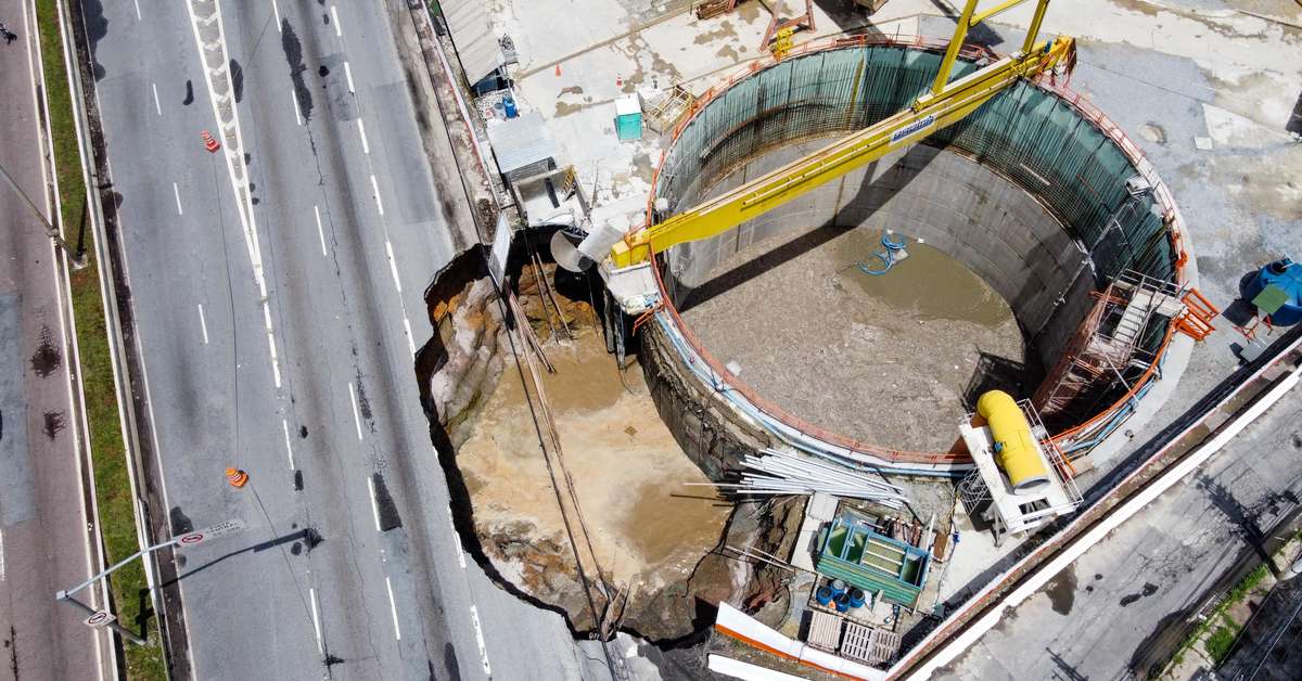 Vizinhos da cratera na marginal Tietê relatam medo: 'Parecia fim do mundo'