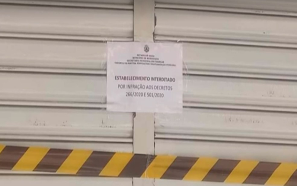 Bares são interditados em Morrinhos por abrir fora do horário permitido