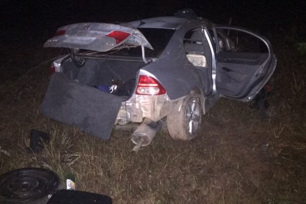 Grave acidente na GO-309, deixa um morto e três pessoas feridas