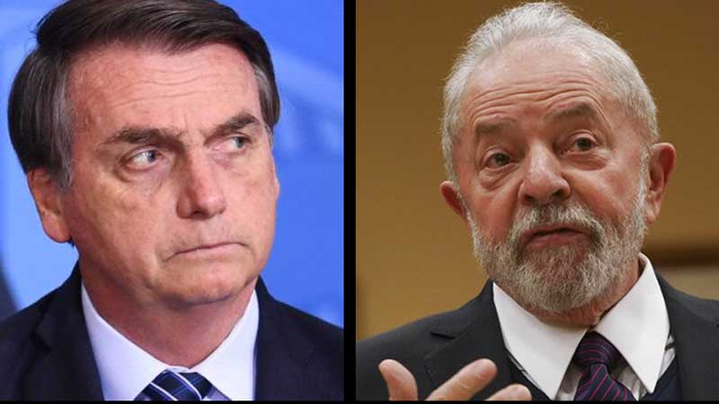 Segundo pesquisa, Lula cresce e empata com Bolsonaro no segundo turno