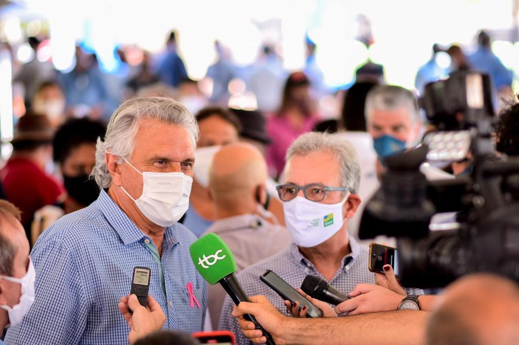 Ministro para Caiado: “Governo Federal investirá mais R$ 420 milhões em Goiás até dezembro”