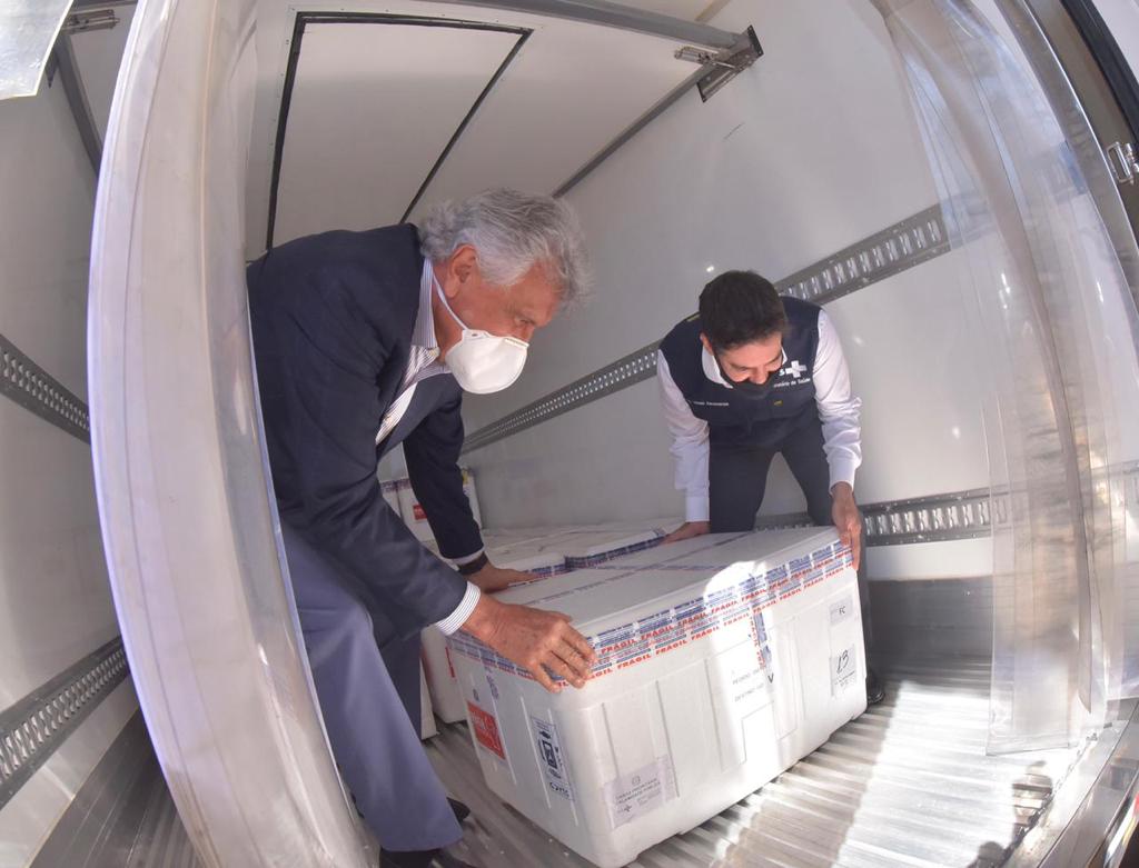 Maior remessa até agora: Goiás recebe 211 mil vacinas