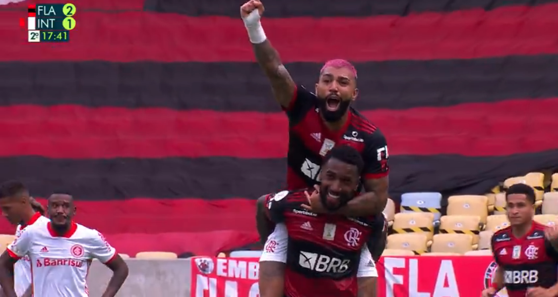 Flamengo vence Internacional e decisão do Brasileiro 2020 fica para a última rodada