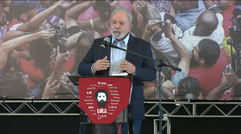 Lula: vou tomar vacina e dizer para povo não seguir decisão imbecil de Bolsonaro