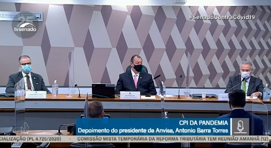 Barra Torres confirma reunião sobre bula da cloroquina: 'sem cabimento', diz