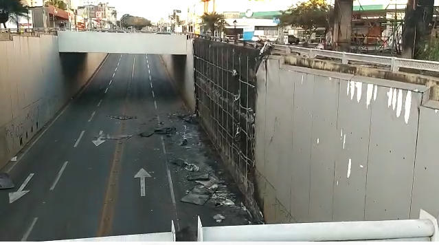 Alicerces do viaduto da T-63 serão reforçados pela prefeitura de Goiânia
