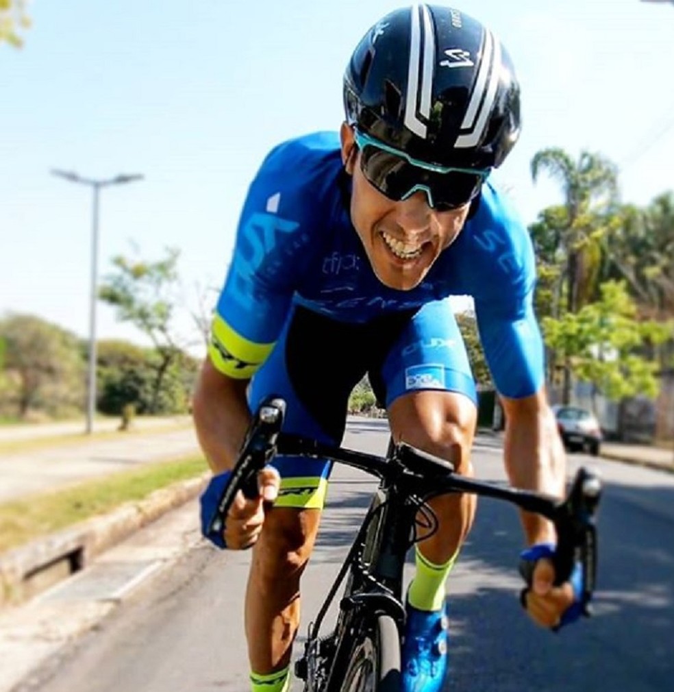 Ciclista bicampeão brasileiro é atropelado, em Belo Horizonte