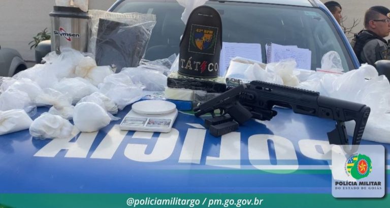Laboratório de drogas é fechado em Goiânia