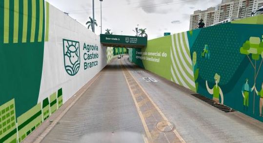 Avenida Castelo Branco passa por obras de reurbanização