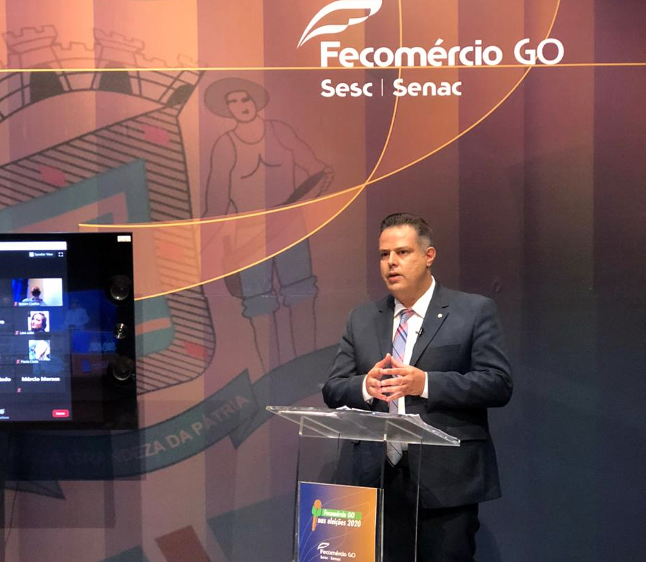 Sabatina da Fecomércio: Delegado Eduardo Prado garante que Goiânia será a cidade mais segura do Brasil