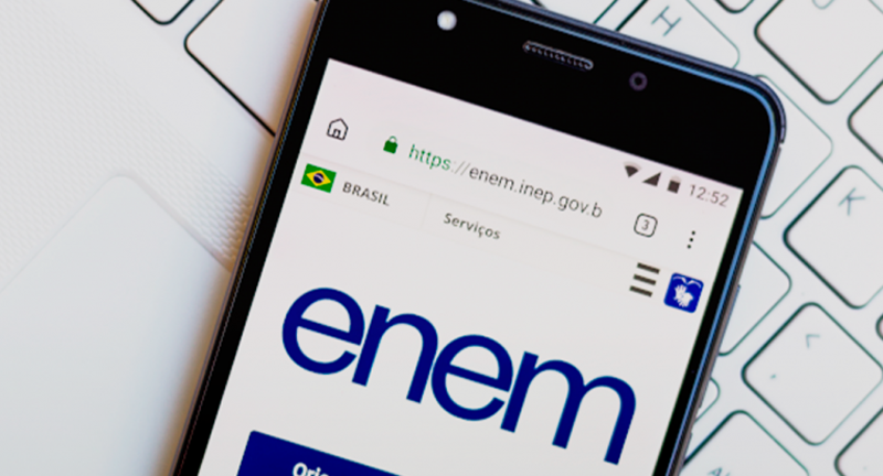 Enem define datas e curso de revisão digital é opção para quem ficou sem aulas