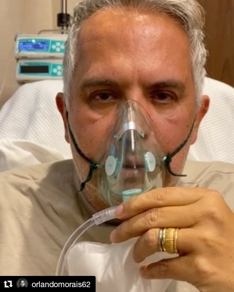 Orlando Morais agradece Glória Pires e família pelo apoio