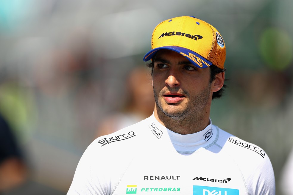 Carlos Sainz é o novo piloto da Ferrari para temporada de 2021