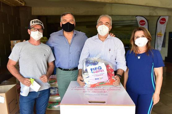 Fieg + Solidária distribuiu 214 toneladas de alimentos