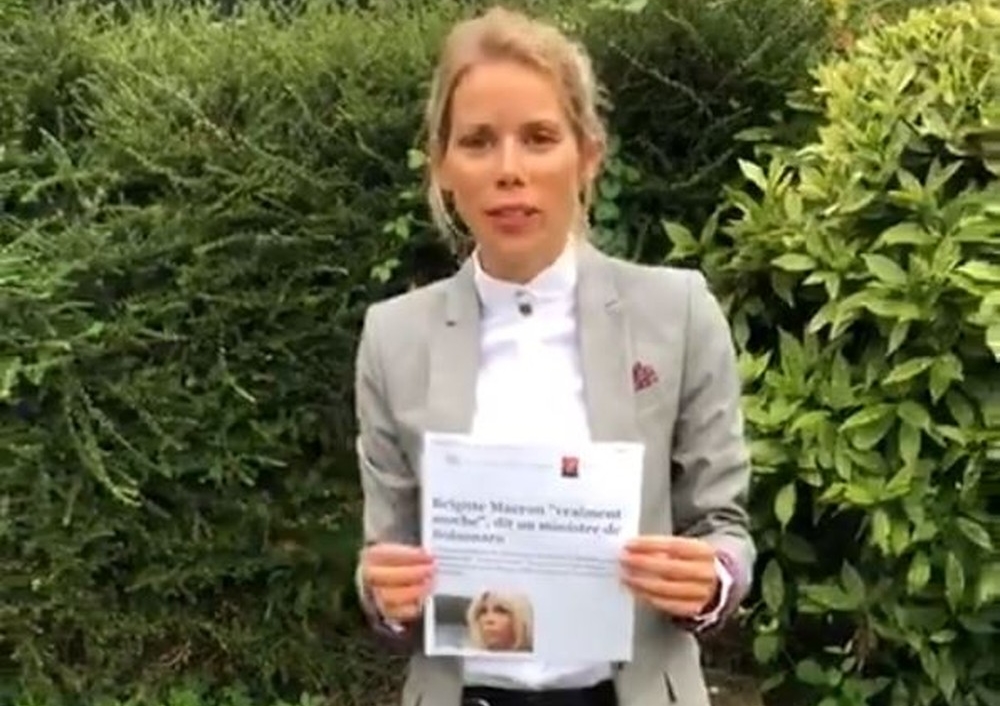 Filha de Brigitte Macron lança campanha contra misoginia