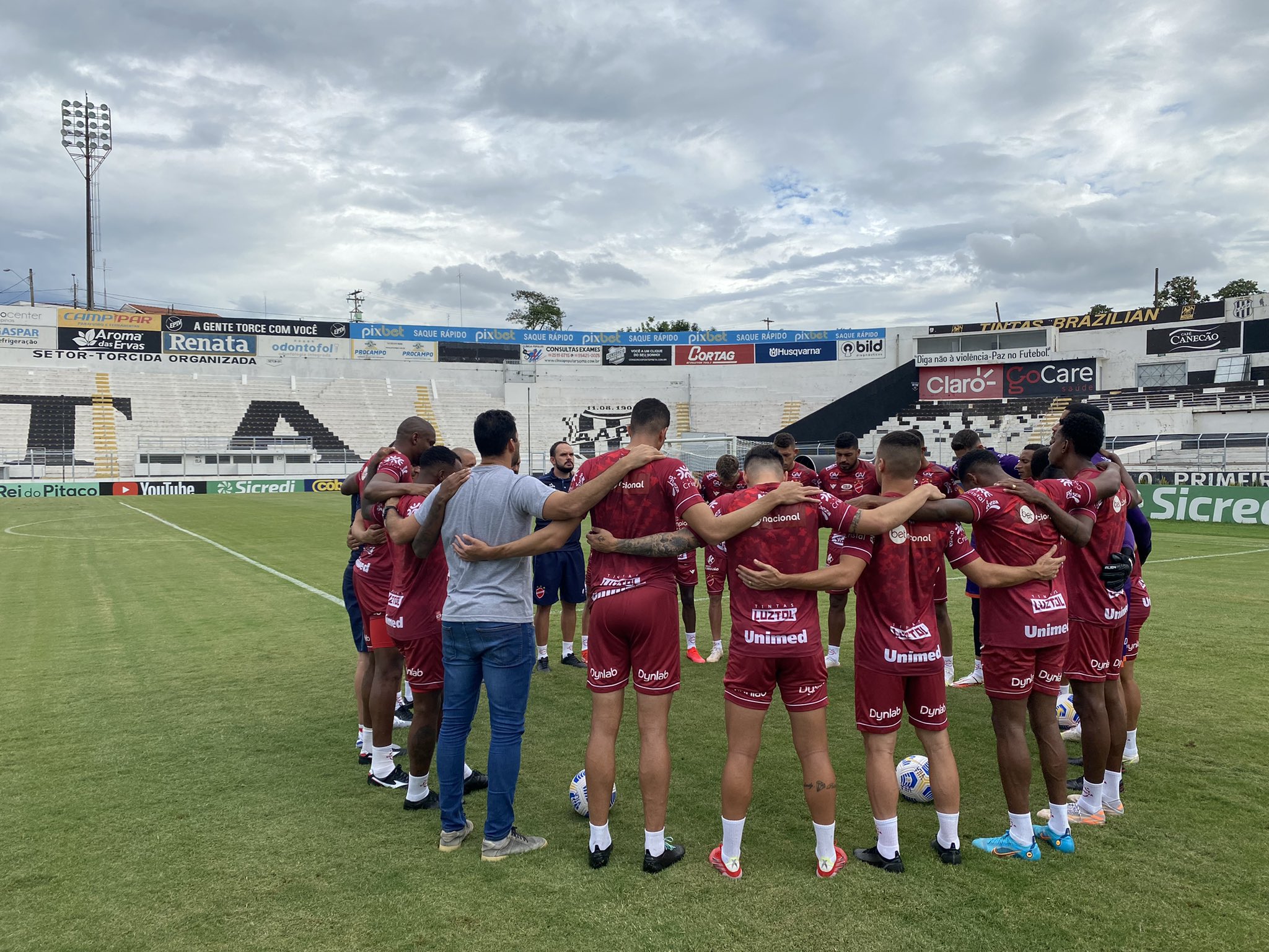 Copa do Brasil: Vila Nova enfrenta o Guarani e pode ter desfalque
