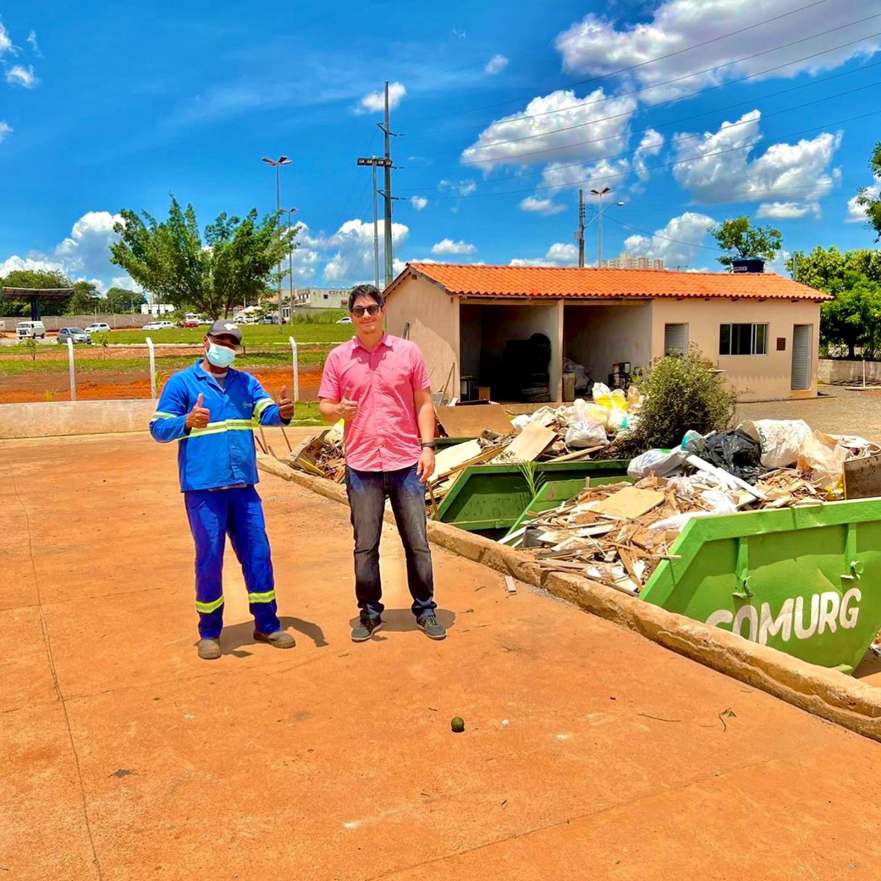 Secretário visita Goiânia para conhecer projeto Cata-Treco, da prefeitura