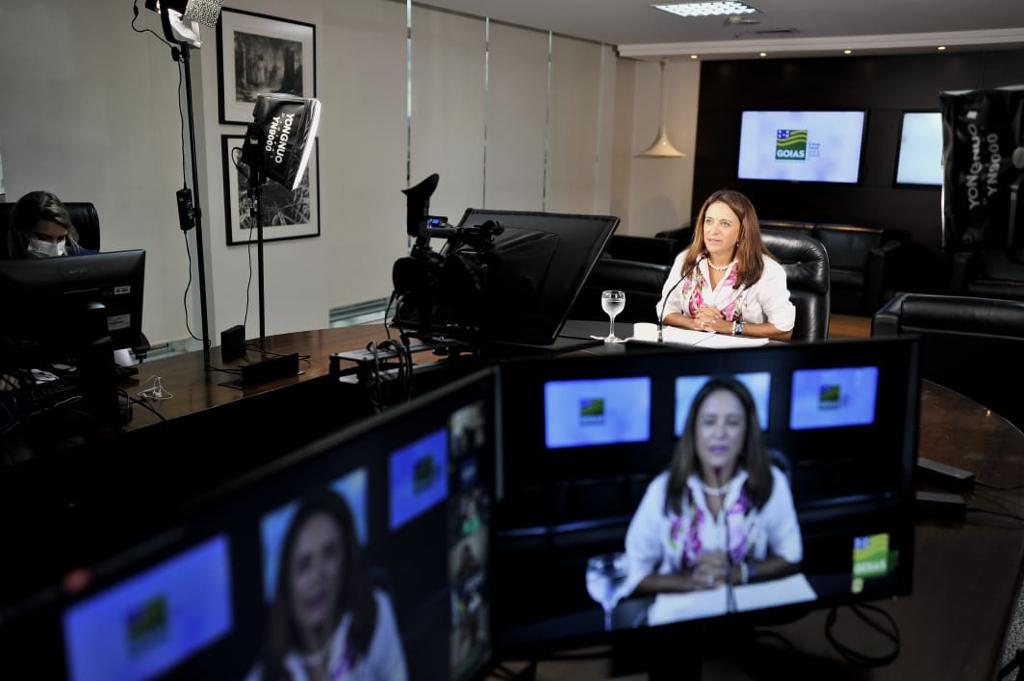 Em live com Luiza Trajano, Gracinha Caiado defende parceria para vacinação