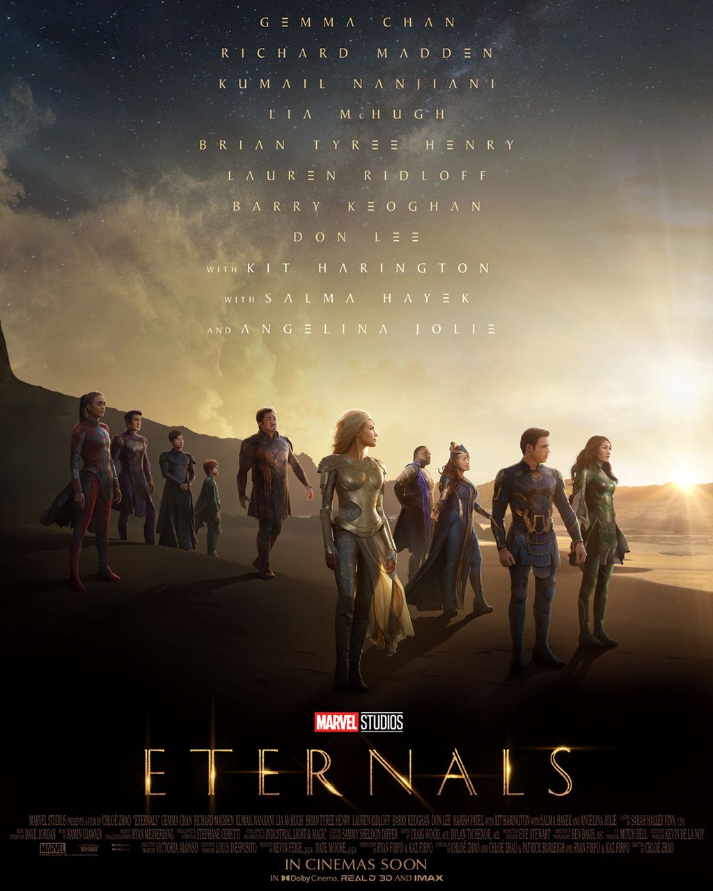 Marvel lança trailer que promete ter enredo épico no filme Eternos