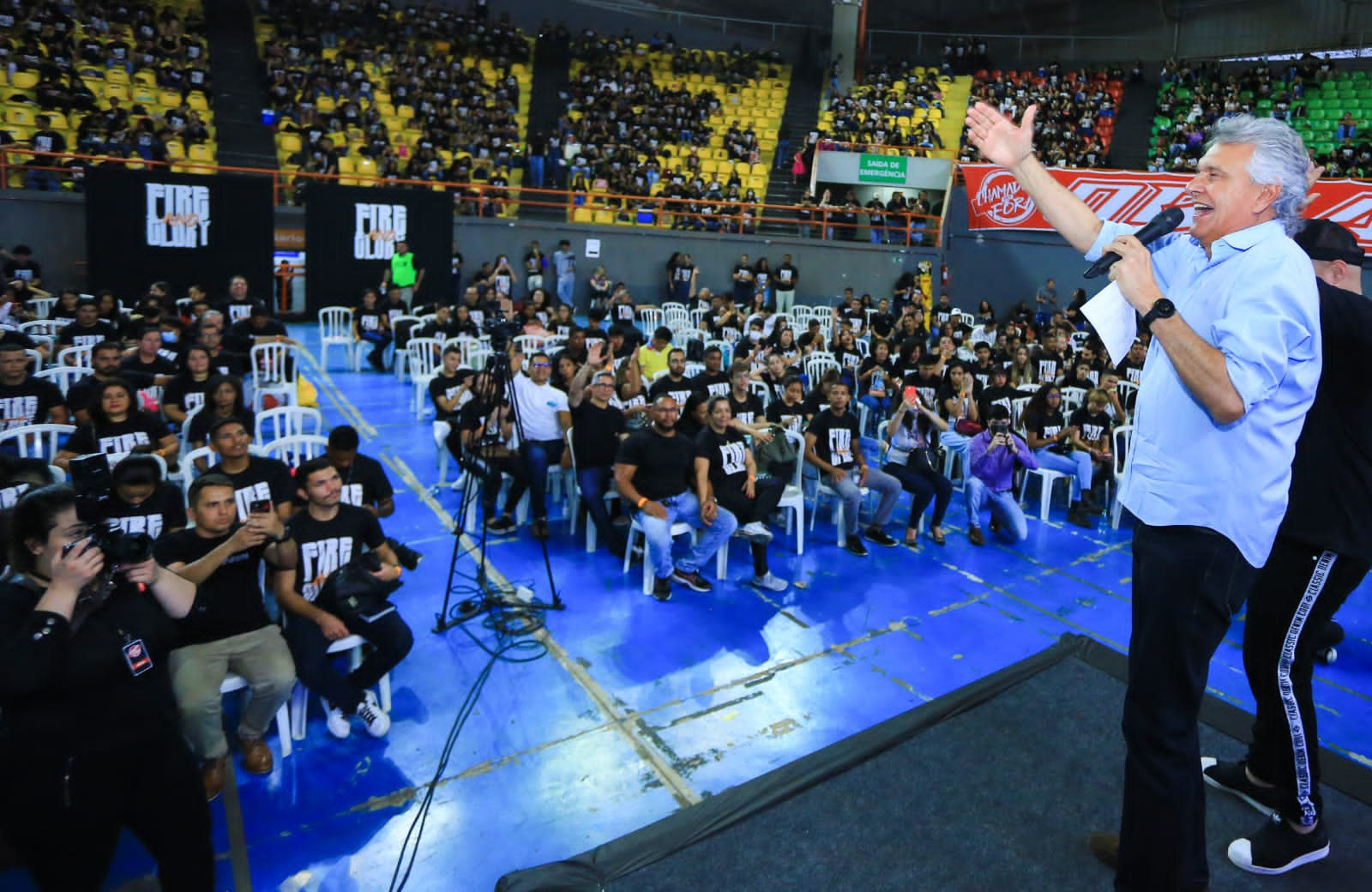 Governador destaca importância dos jovens em evento religioso