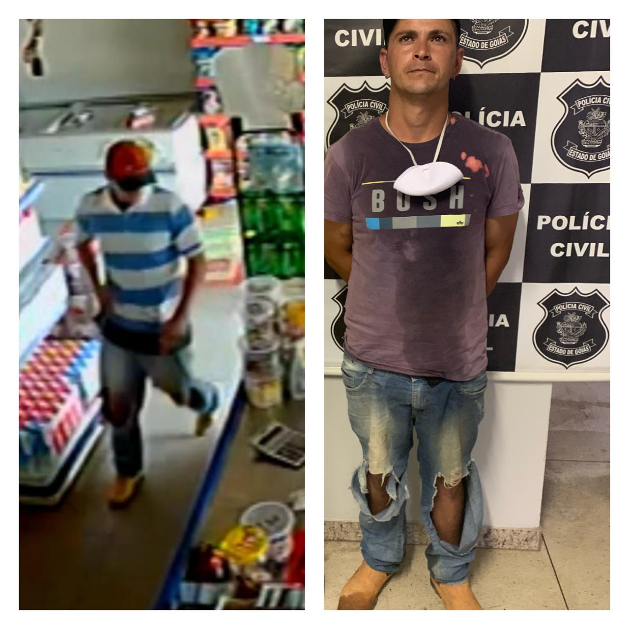 Polícia Civil prende grupo suspeito de roubar e ameaçar criança de 10 anos em mercearia, em Abadia de Goiás