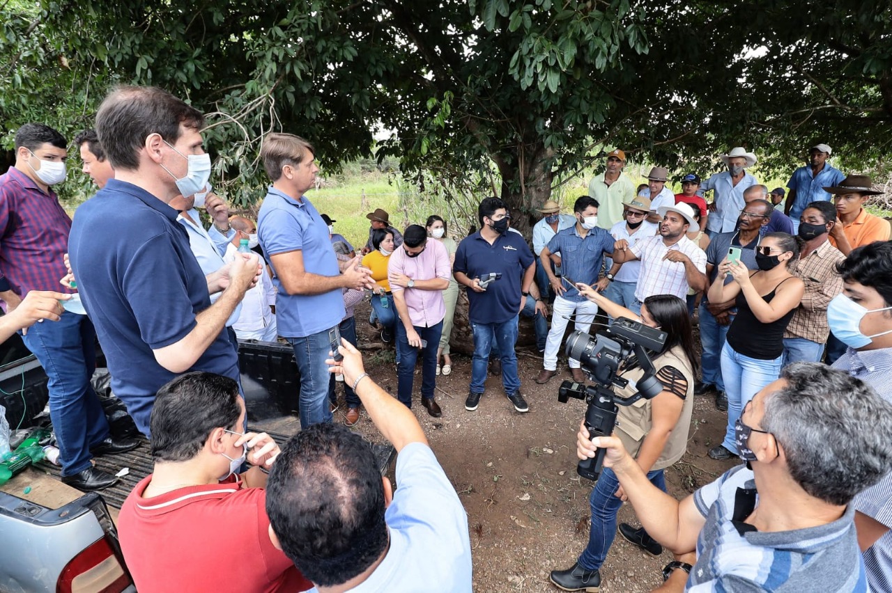 Norte goiano: Lissauer e Bruno anunciam reconstrução de ponte e discutem melhorias