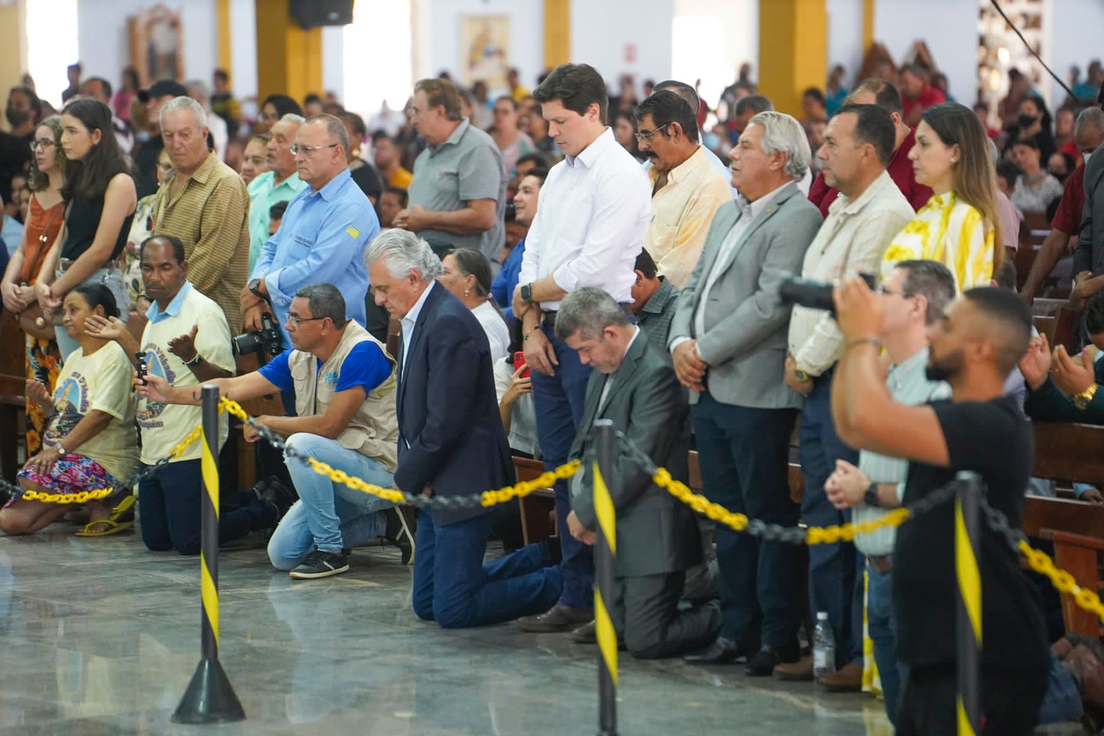 Governador participa de missa na Romaria de Muquém